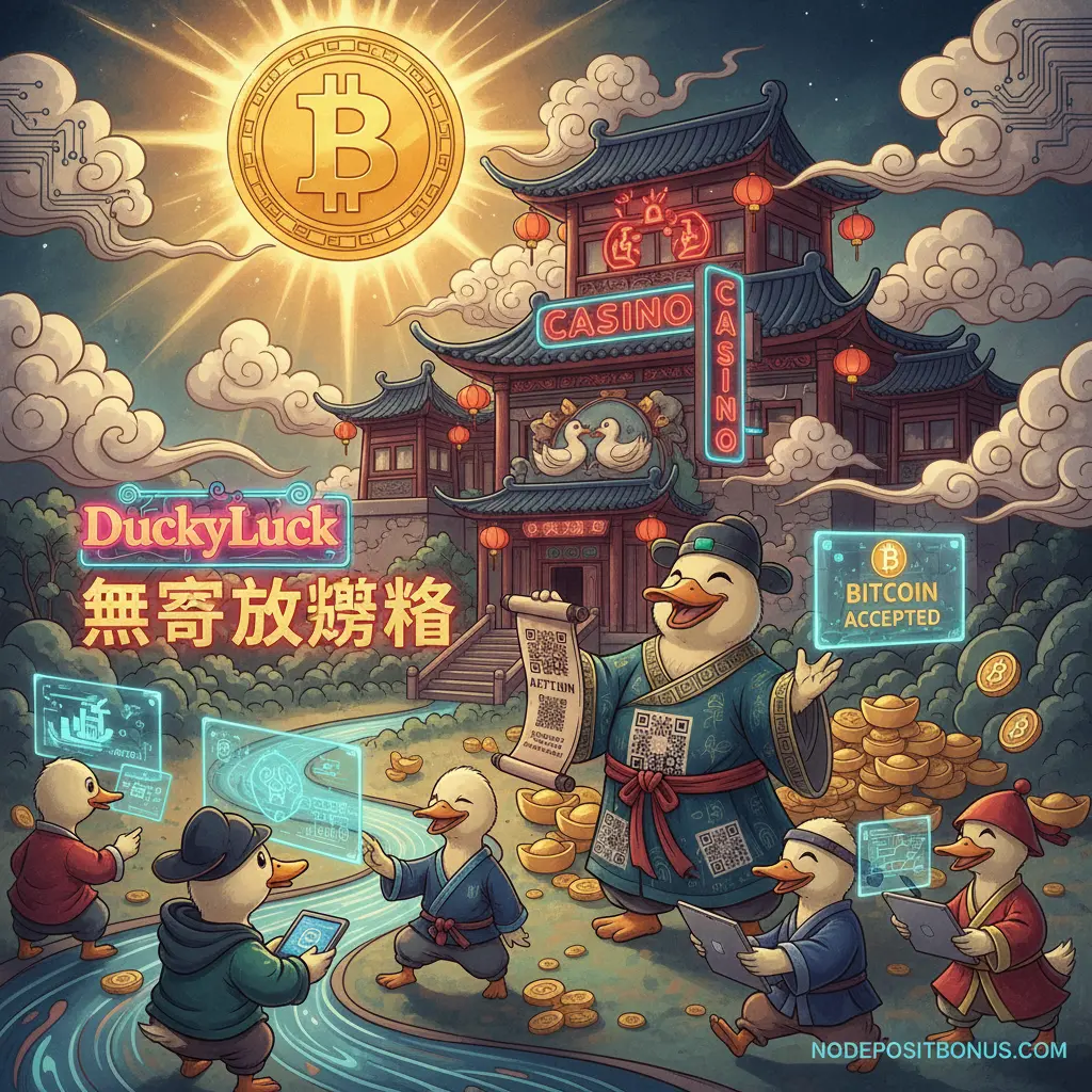 duckyluck casino no deposit bonus - Bitcoin